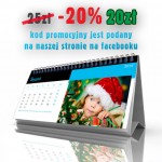 Kalendarze biurkowe miesięczne -20% na Gwiazdkę Kalendarze biurkowe miesięczne -20% na Gwiazdkę