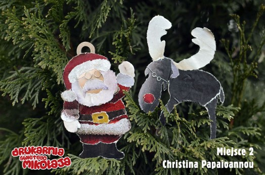 Miejsce 2 Christina Papaloannou - Konkurs Kolorowe Święta 2013 w Alboom.pl