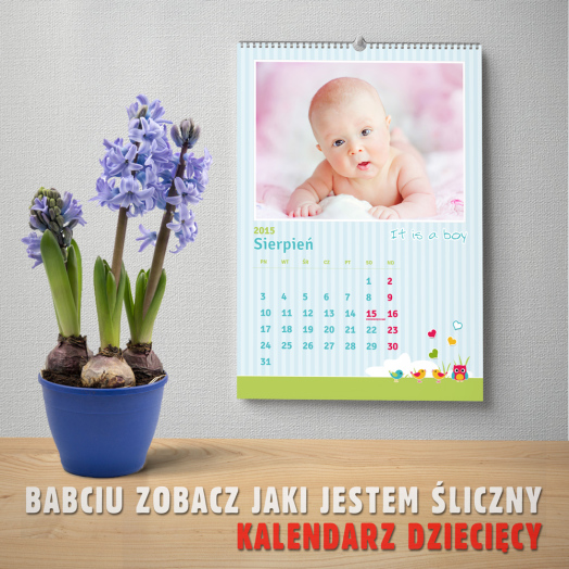 Fotokalendarze na Dzień Babci w Alboom.pl